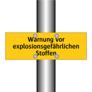 Warnung vor explosionsgefährlichen Stoffen