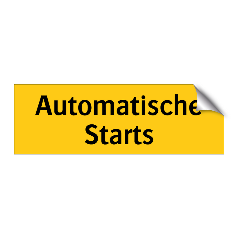 Automatische Starts
