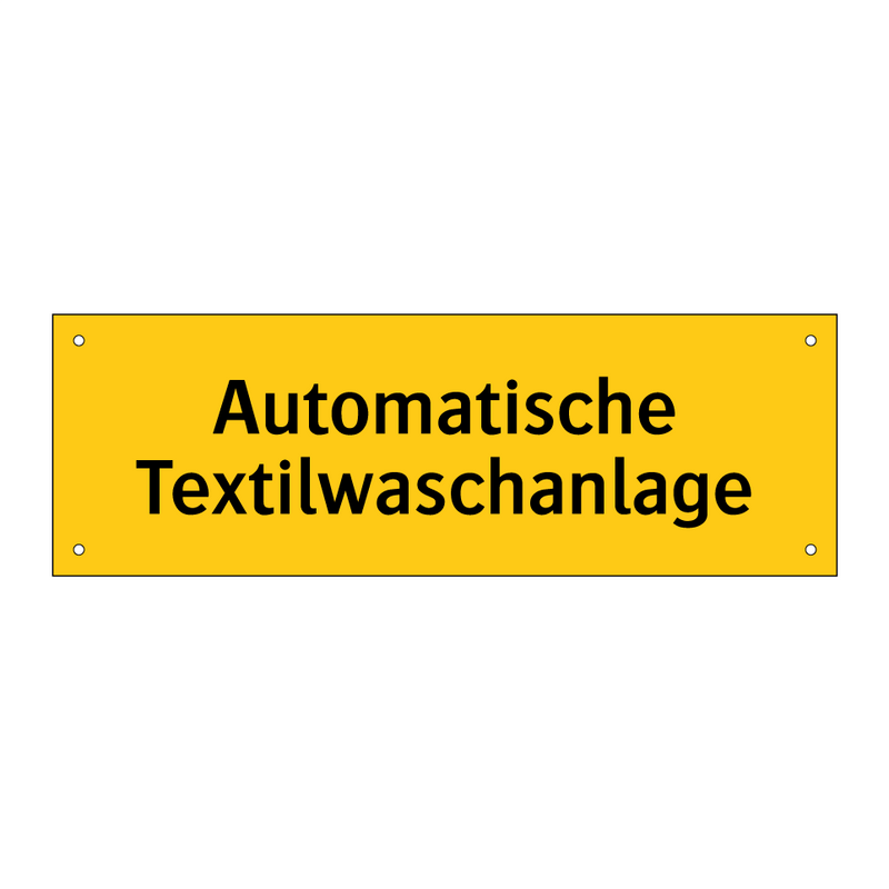 Automatische Textilwaschanlage