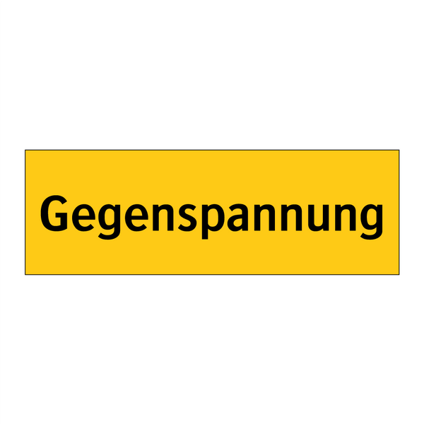 Gegenspannung