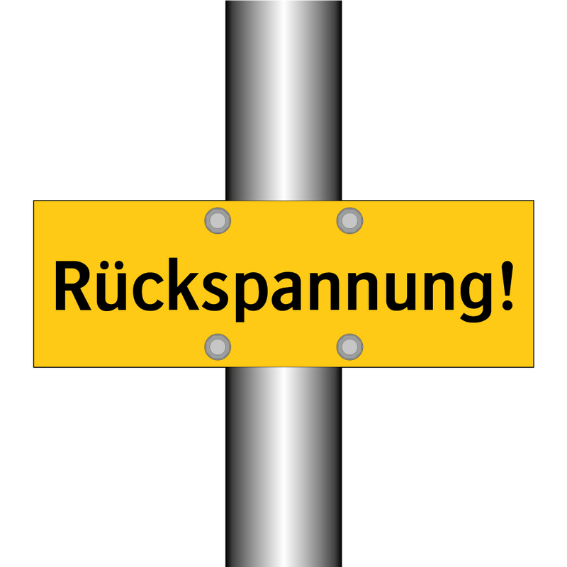 Rückspannung!