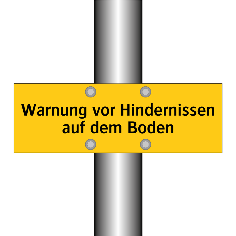 Warnung vor Hindernissen auf dem Boden