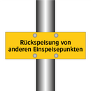 Rückspeisung von anderen Einspeisepunkten