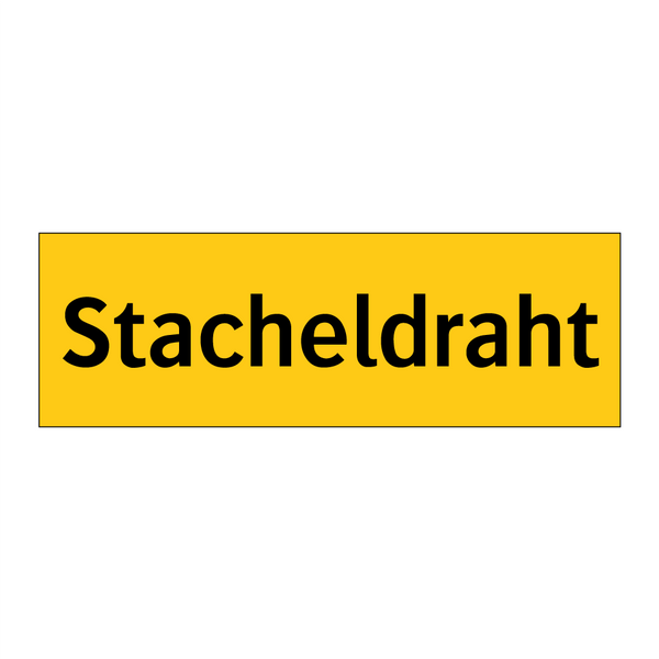 Stacheldraht