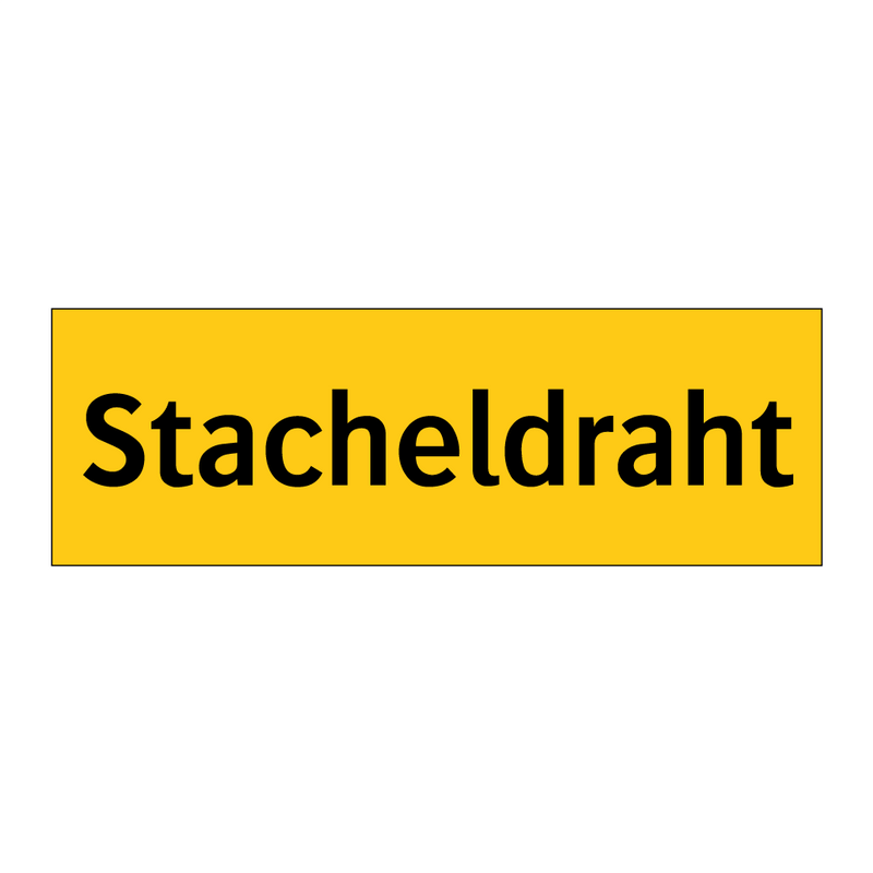 Stacheldraht