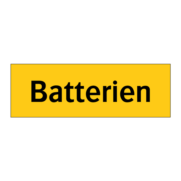 Batterien