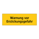 Warnung vor Erstickungsgefahr