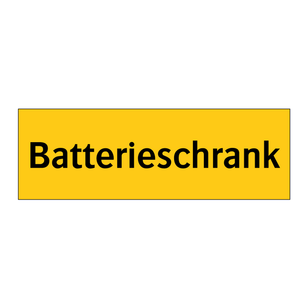 Batterieschrank
