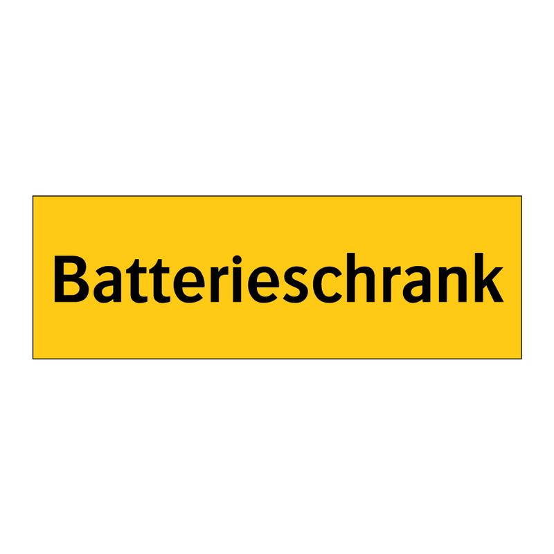 Batterieschrank