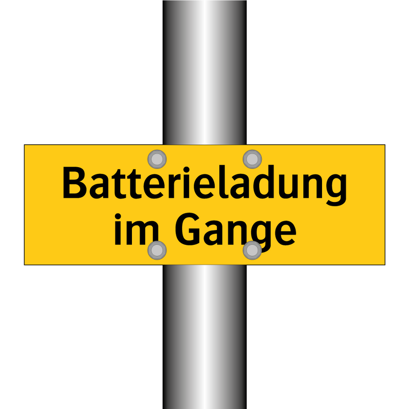 Batterieladung im Gange