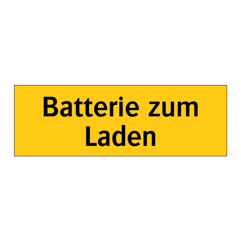 Batterie zum Laden