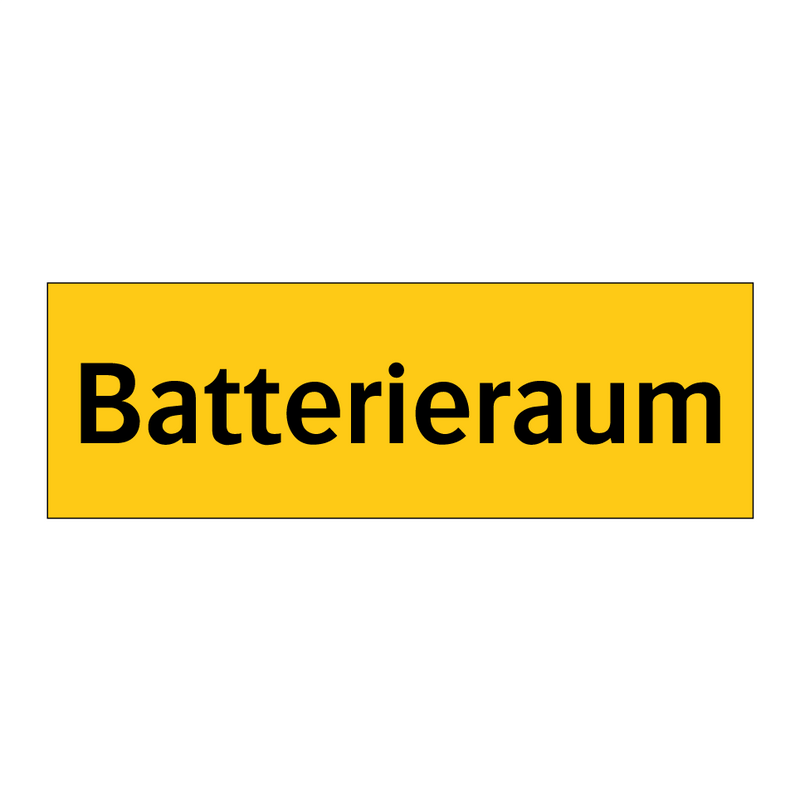 Batterieraum