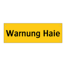 Warnung Haie