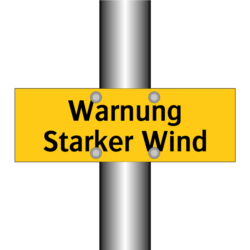 Warnung Starker Wind