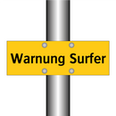 Warnung Surfer
