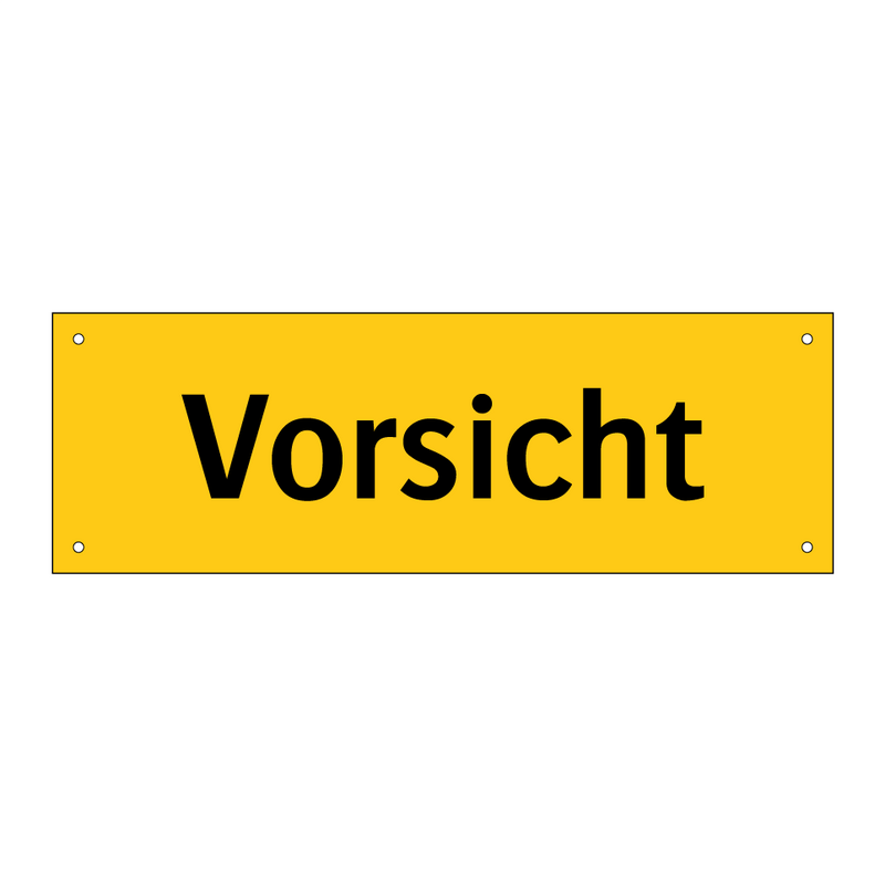Vorsicht