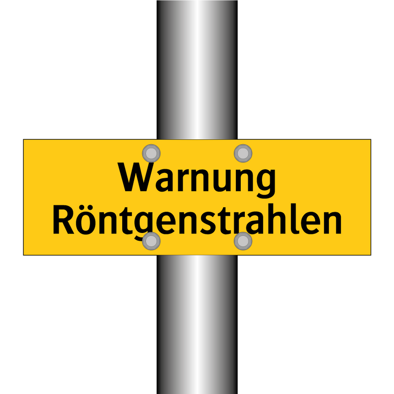 Warnung Röntgenstrahlen