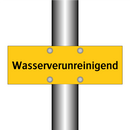Wasserverunreinigend