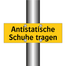 Antistatische Schuhe tragen