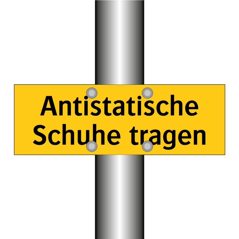 Antistatische Schuhe tragen