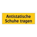 Antistatische Schuhe tragen