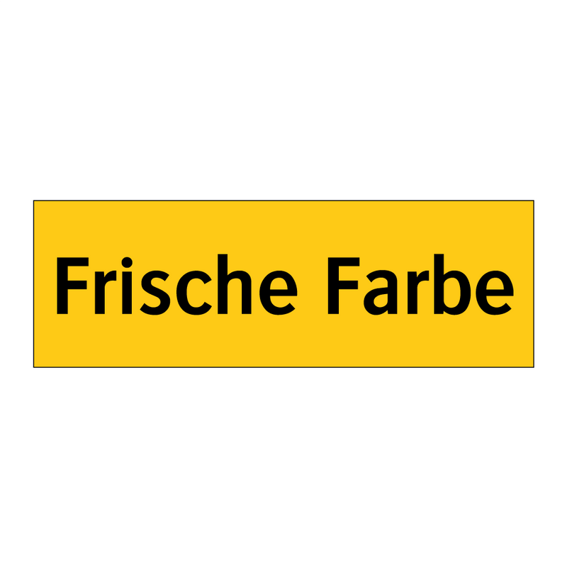 Frische Farbe