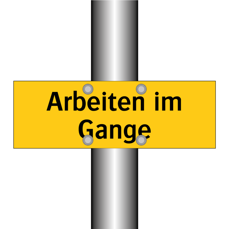 Arbeiten im Gange