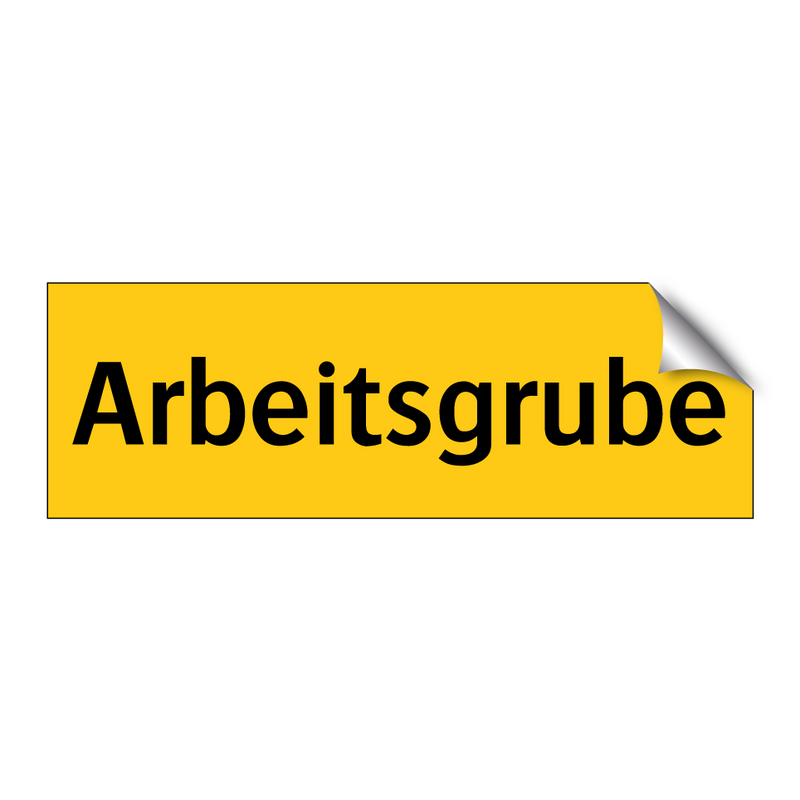Arbeitsgrube