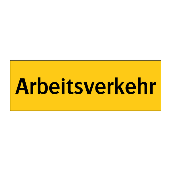 Arbeitsverkehr