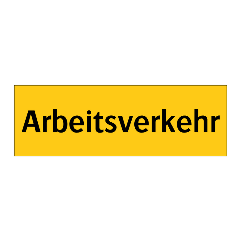 Arbeitsverkehr