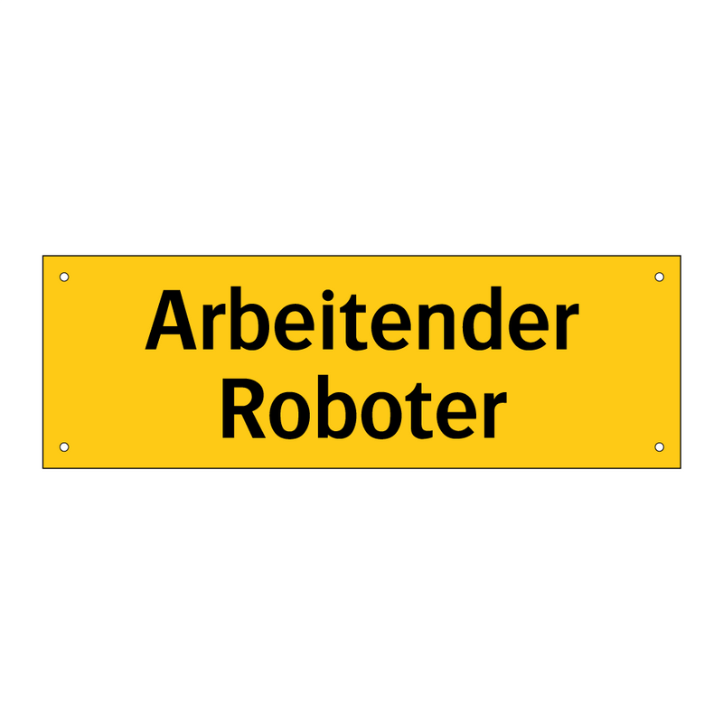 Arbeitender Roboter