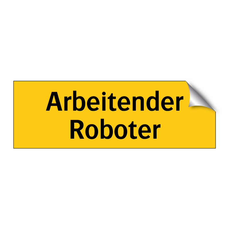 Arbeitender Roboter
