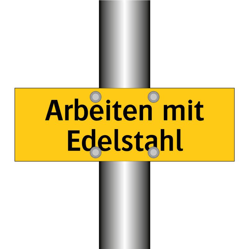 Arbeiten mit Edelstahl