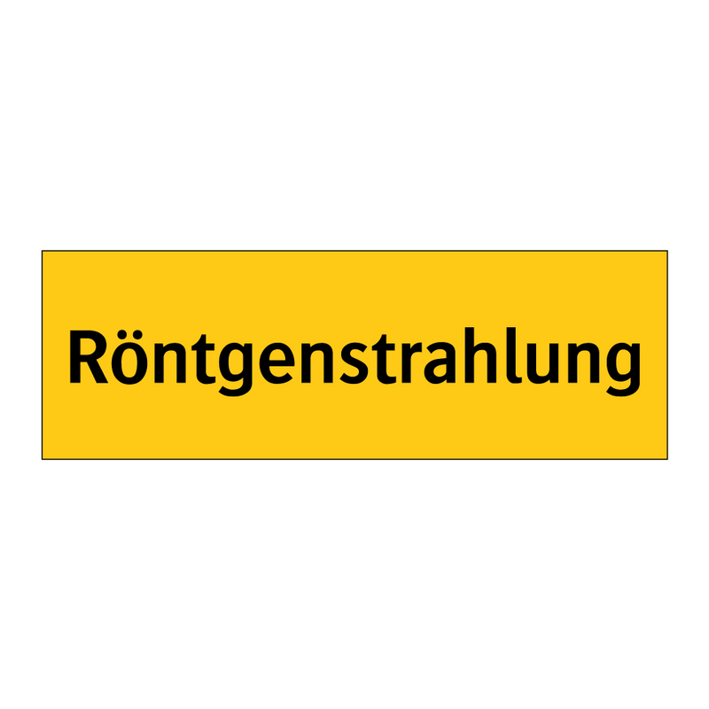 Röntgenstrahlung