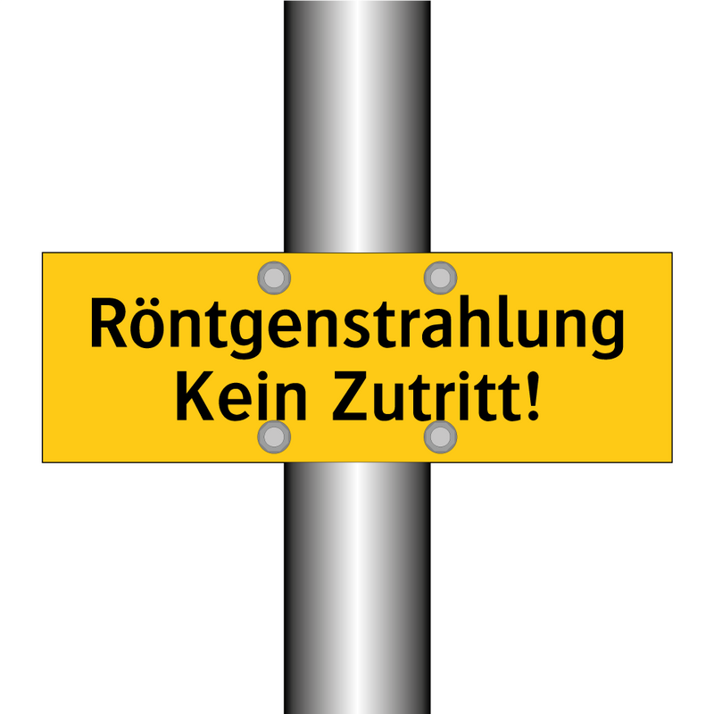 Röntgenstrahlung Kein Zutritt!