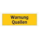 Warnung Quallen