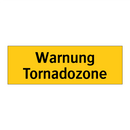 Warnung Tornadozone
