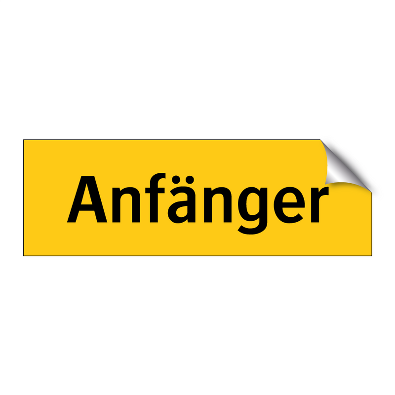 Anfänger