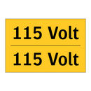 115 Volt - 115 Volt