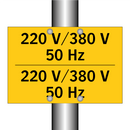 220 V/380 V 50 Hz - 220 V/380 V 50 Hz