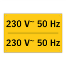 230 V~ 50 Hz - 230 V~ 50 Hz