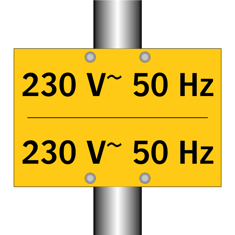 230 V~ 50 Hz - 230 V~ 50 Hz