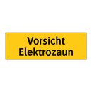 Vorsicht Elektrozaun