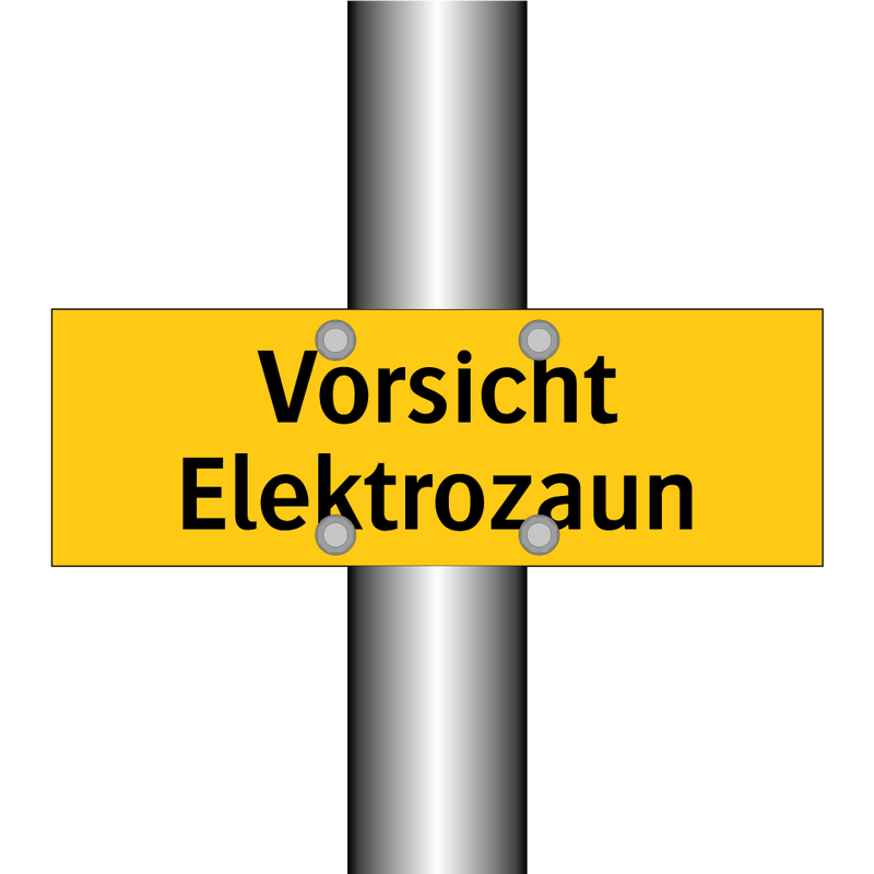 Vorsicht Elektrozaun