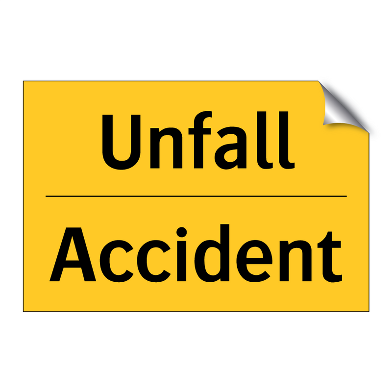 Unfall - Accident