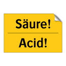 Säure! - Acid!