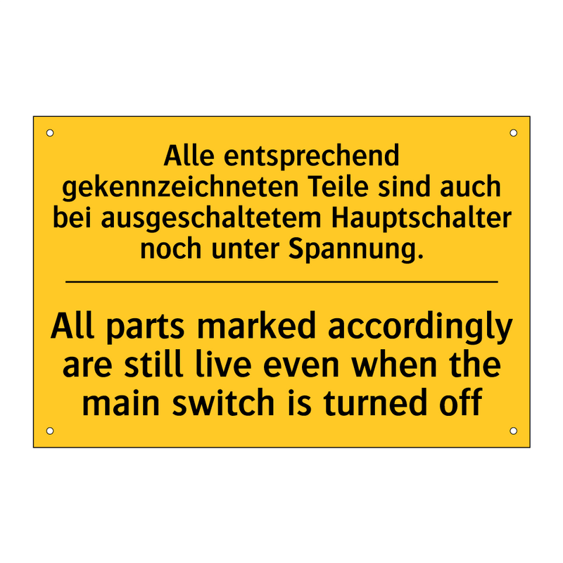 Alle entsprechend gekennzeichneten /.../ - All parts marked accordingly are /.../