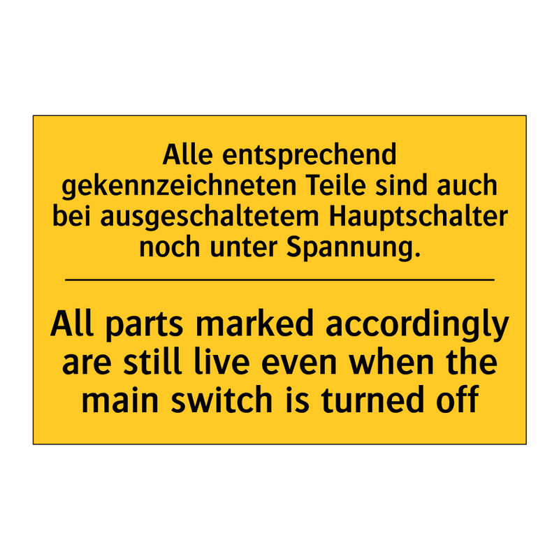 Alle entsprechend gekennzeichneten /.../ - All parts marked accordingly are /.../