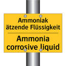 Ammoniak ätzende Flüssigkeit - Ammonia corrosive liquid