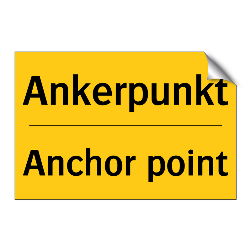 Ankerpunkt - Anchor point